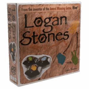 Logan Stones Board Game - Strategic Rock Paper Scissors with Memory Challenge